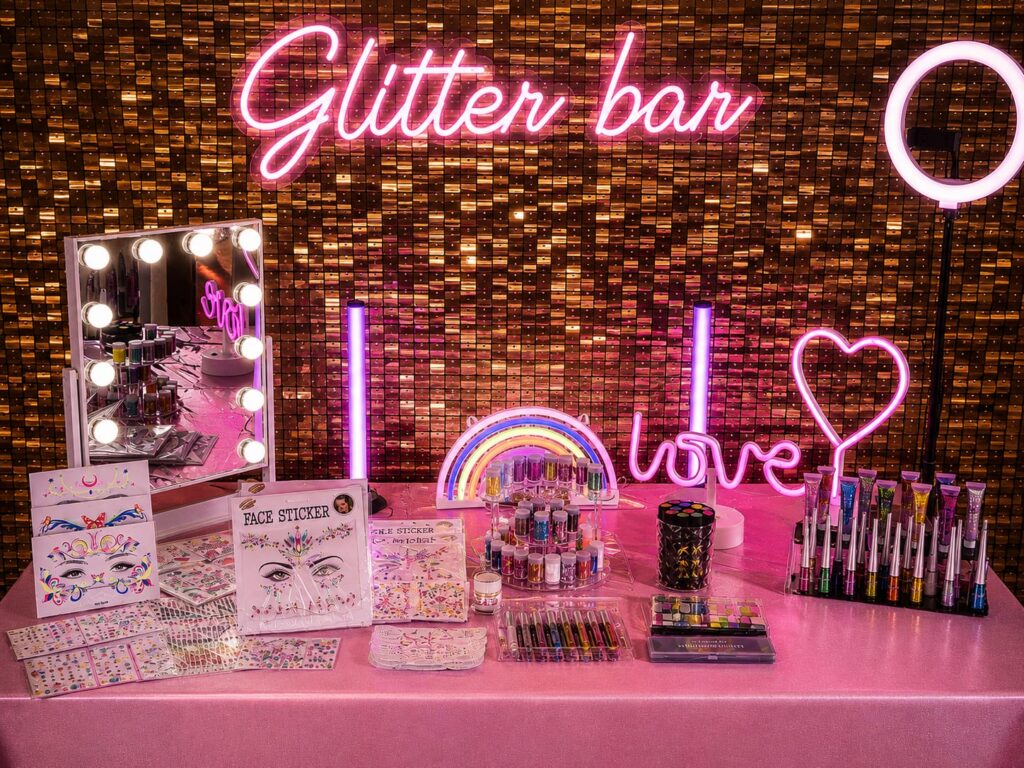 glitter bar